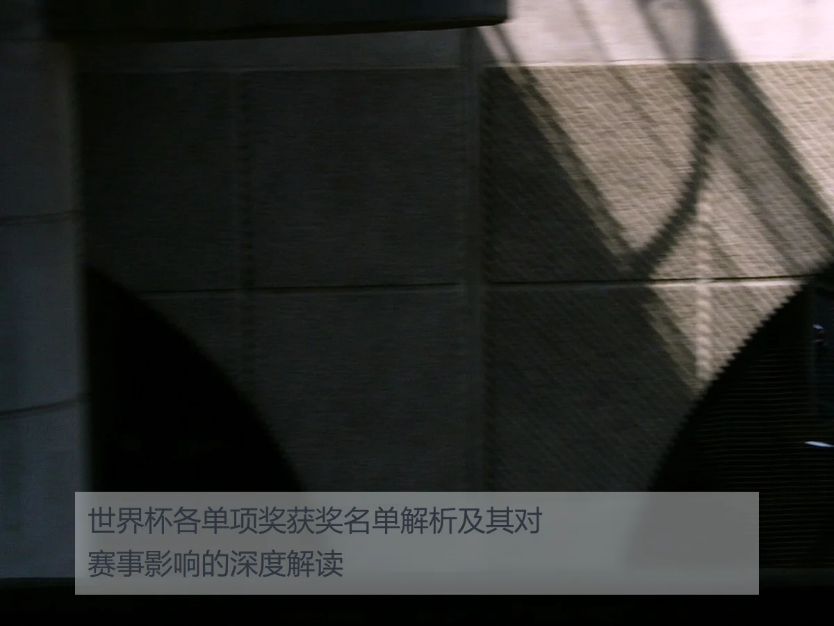 世界杯各单项奖获奖名单解析及其对赛事影响的深度解读
